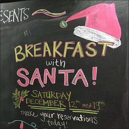 Breakfast Oysters With Santa At Wegmans