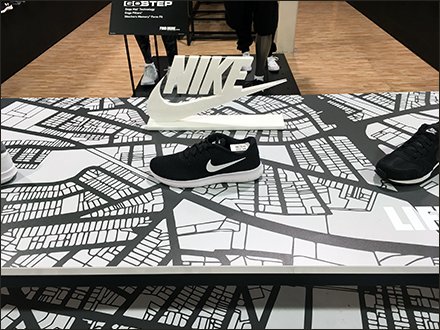 Nike Swoop Branding Both Coming and Going