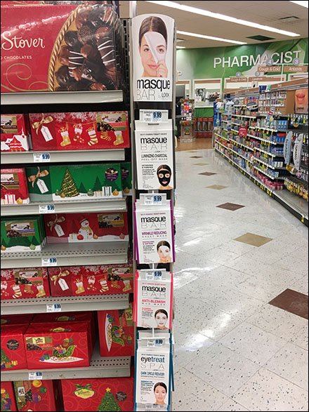 Beauty Mask Merchandising By PowerWing