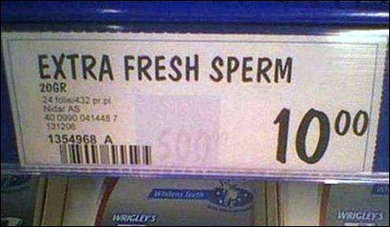 Sperm Bank Shelf Edge Labeling