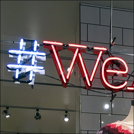 Neon We All Can Winter Hashtag