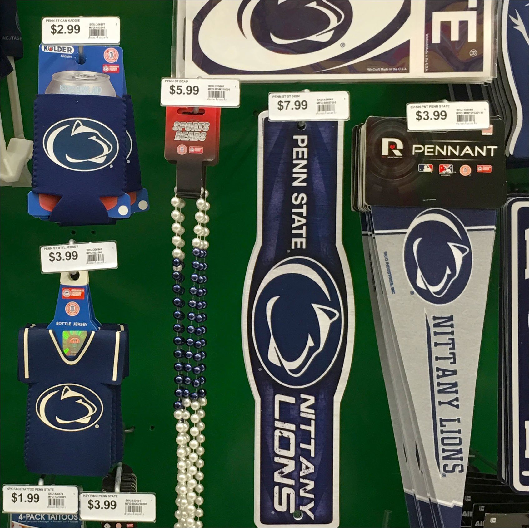 Penn State Party Favors Feature