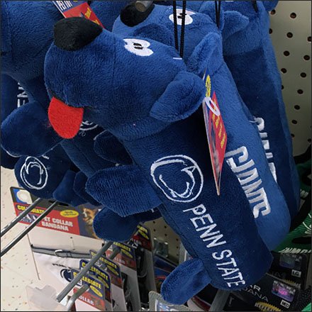 Penn State Plush Straight-Entry-Hook