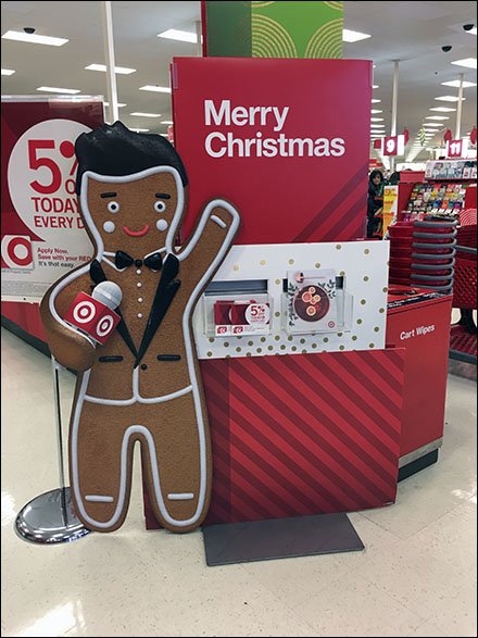 Target Gingerbread Man Merry Christmas 2
