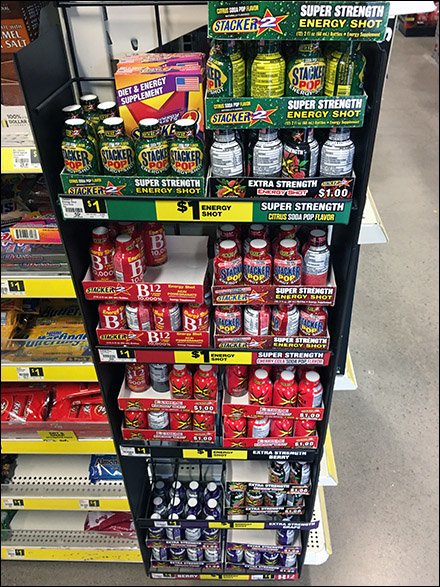 $1 Energy Shot PowerWing Promotion At Dollar General