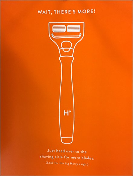 Harry's Your Stubble's In Trouble Razor