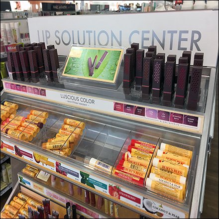 Lip Balm Solution Center Display Feature