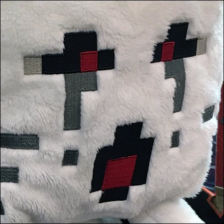 Pixelated Plush Minecraft Merchandising