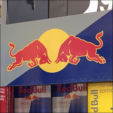 Red Bull Shelf Merchandising Unit