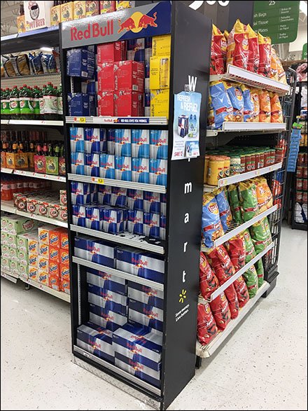 Red Bull Shelf Merchandising Unit