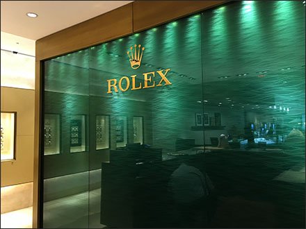 Rolex Wall Backdrop 2