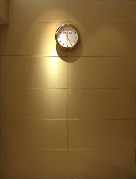 Rolex Watch as Branded Wall Clock