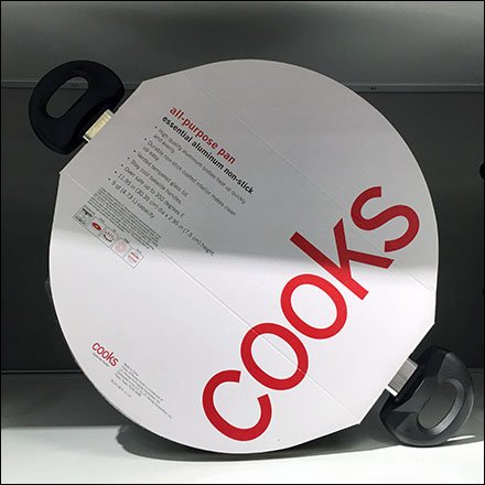 Cooks New Slant On Cookware Display