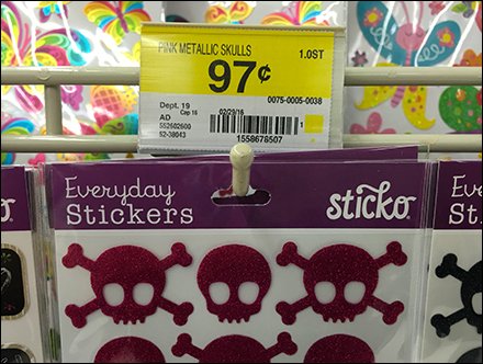 Wire Crossbar Extender for Decal Display