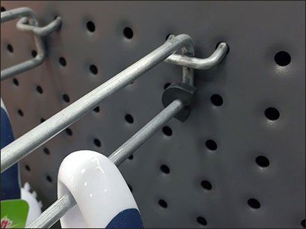 Dimpled Perforated Metal As Display Surface