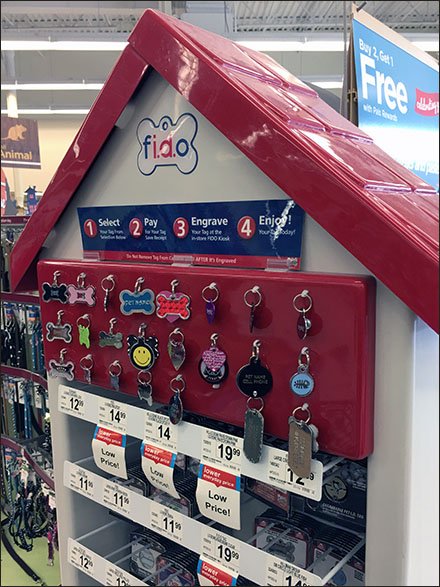 FIDO Engraved Dog ID Merchandising