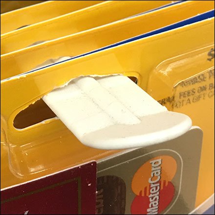Money Card Clip-On Plastic Butterfly Hook