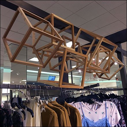 Floating Cubist Art At Nordstrom