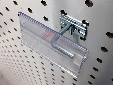 Right-Angle Wall Tag Extruded Label Holder 3