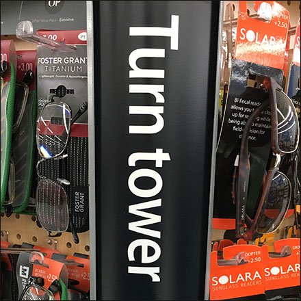 Turn Spinner Tower For More Merchandise