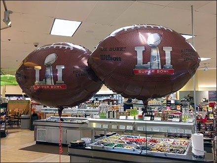 Wilson Super Bowl Football Balloon Branding