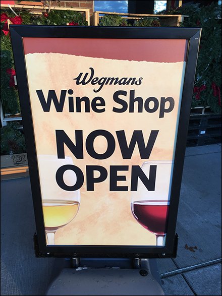 Wegmans Wine Shop Grand Opening