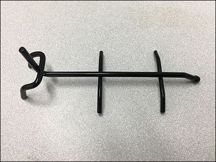 All-Wire Retail Display Hook Fixture Insectivore