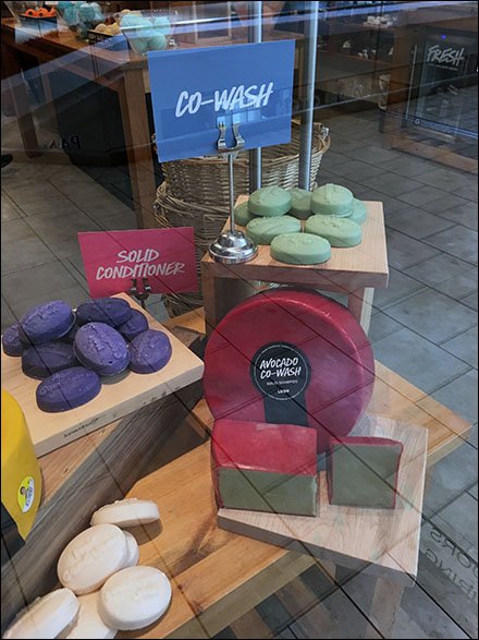 Cheese Wheel Soap Visual Merchandising 3