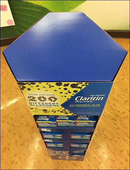 Bayer Claritin Display Partners With RiteAid