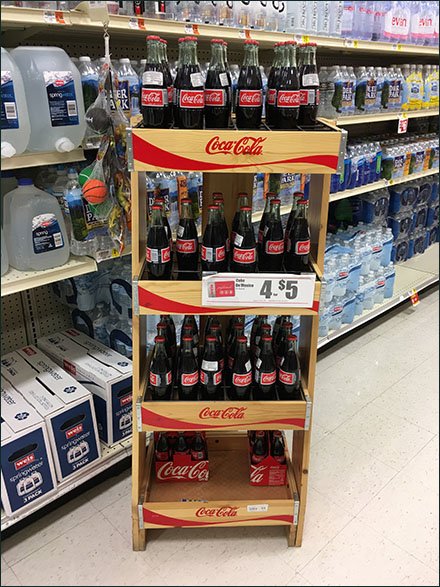 Wire Divider Upgrade to Wood Coca-Cola Display