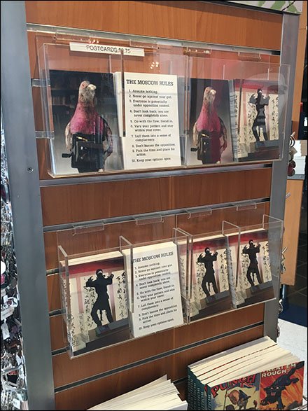 Playing By Moscow Rules Postcard Rack