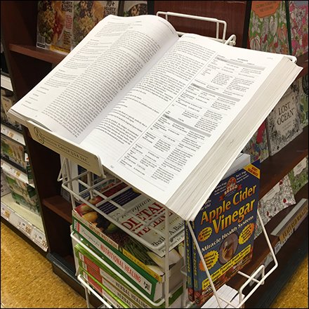 Penguin Book Reading Stand Display Rack Feature