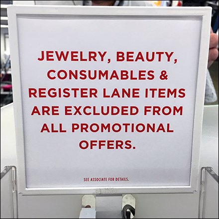 Best Stuff Excluded From Promotional Offers