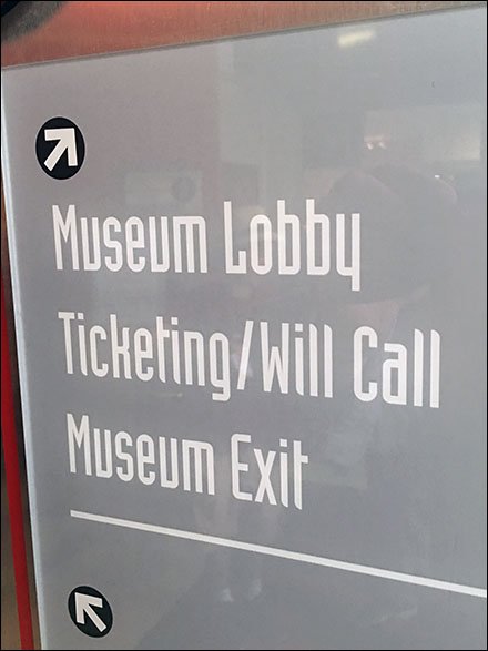 Branded Lobby Navigation and Wayfinding Sign