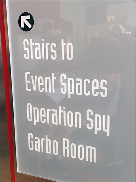 Spy Museum Navigation and Wayfinding Sign 2