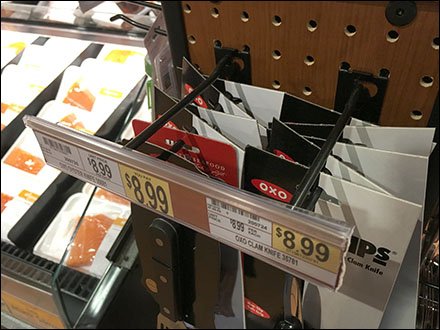 Continuous Label For Straight-Entry Hook