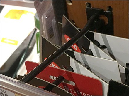 Continuous Label For Straight-Entry Hook