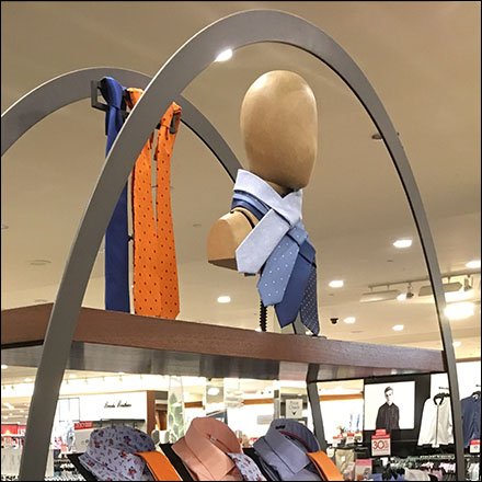 Full Elliptical Display Rack Focuses Sales – Fixtures Close Up