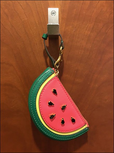 Nordstrom Rack Watermelon Fitting Room Pin-Up Hook 1