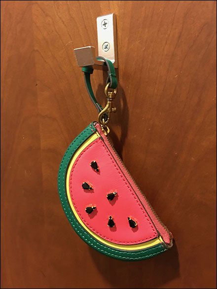 Nordstrom Rack Watermelon Fitting Room Pin-Up Hook 2