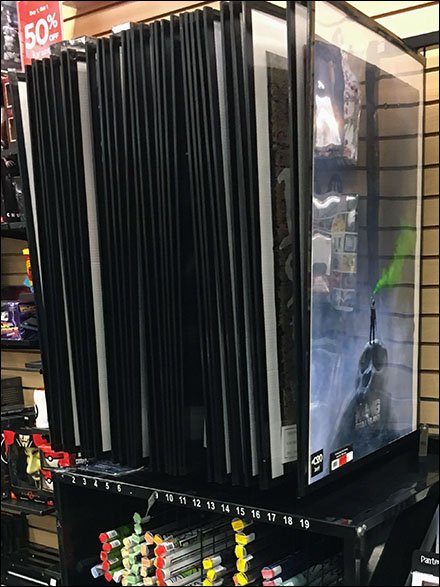 Wall Poster Backstock Coding System 