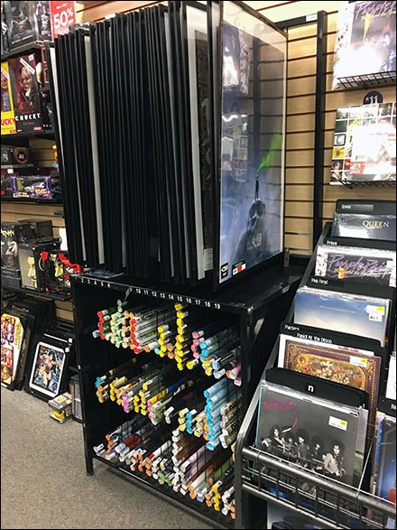 Wall Poster Backstock Coding System 
