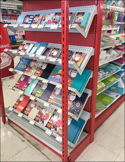 Back-To-School Endcap For Academic Planners