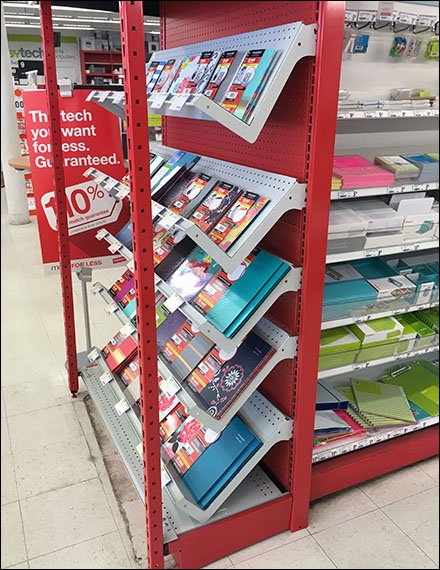 Back-To-School Endcap For Academic Planners
