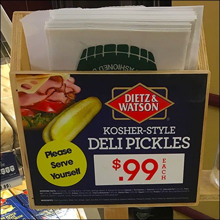 Dietz & Watson Pickle Barrel Upgrade