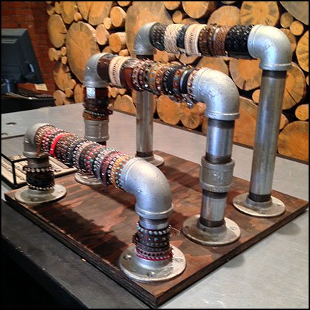 Do-It-Yourself Bracelet Counter Display