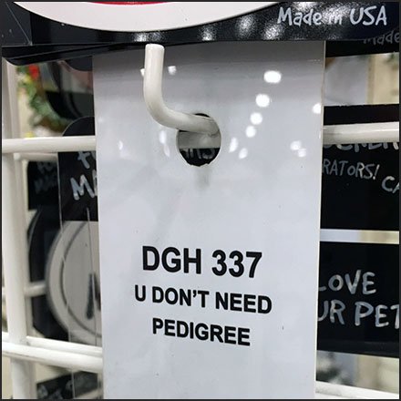 Magnetic Sign Spinner Back Tags