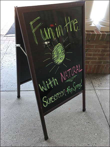 Easel Advises Fun In The Sun Naturally