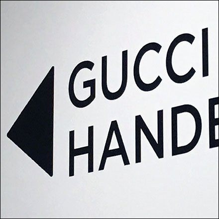 Gucci Handbags Directional Store Navigation Feature
