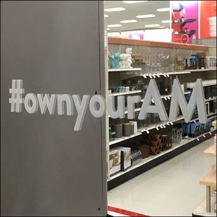 Harrys #ownyourAM Hashtag Mirror